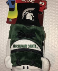 Michigan State Spartans Kids L/XL Mascot Mittens
