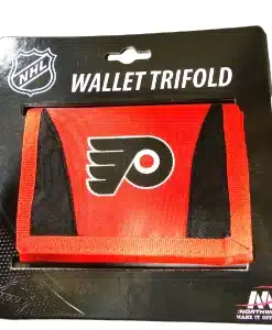 Philadelphia Flyers Orange Nylon Trifold Wallet