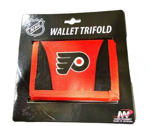 Philadelphia Flyers Orange Nylon Trifold Wallet