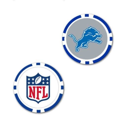 Detroit Lions Ball Marker - Oversized Indiv.