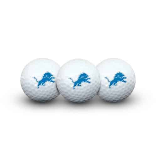 Detroit Lions 3 Golf Balls in Clamshell