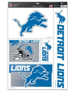 Detroit Lions 11"x 17" Multi-Use Decal