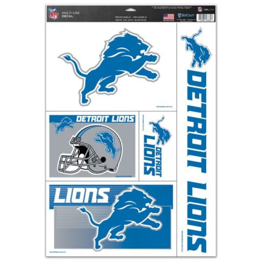 Detroit Lions 11"x 17" Multi-Use Decal