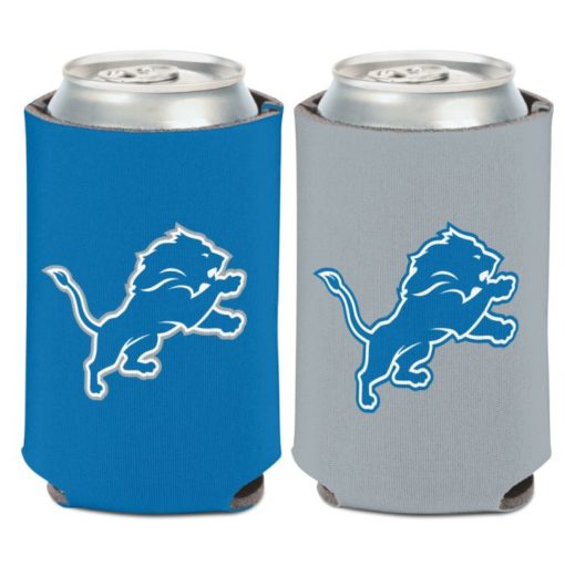 Detroit Lions 12 oz Logo Can Cooler Holder