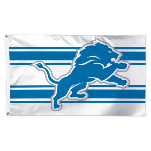 Detroit Lions Deluxe Away Stripes 3'x5' Flag