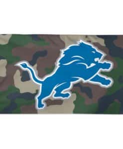 Detroit Lions Deluxe Camoflauge 3'x5' Flag