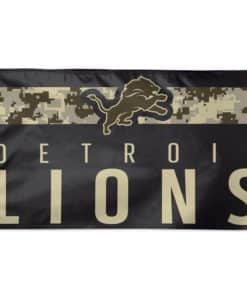 Detroit Lions Deluxe Digital Camoflauge 3'x5' Flag