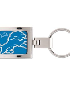 Detroit Lions Premium Domed Key Ring