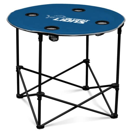 Detroit Lions Round Tailgate Table