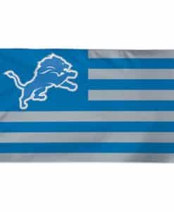 Detroit Lions Deluxe Patriotic Americana 3'x5' Flag