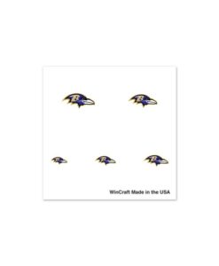 Baltimore Ravens Temporary Fingernail Tattoos