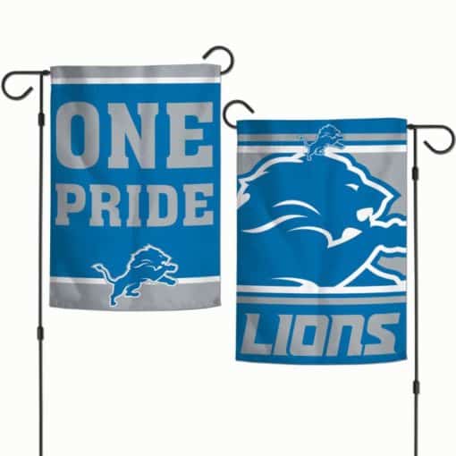 Detroit Lions 12.5"x18 Slogan Garden Flag