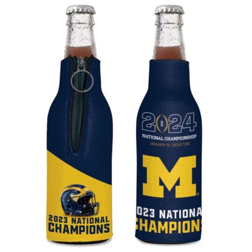 Michigan Wolverines 2023 National Champions Bottle Suit Holder