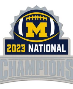 Michigan Wolverines 2023 National Champions Collector Pin