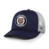 Detroit Tigers 47 Brand Cooperstown Navy Patch Trucker Mesh Snapback Hat