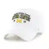 Michigan Wolverines 2023 National Champions 47 Brand White Clean Up Adjustable Hat
