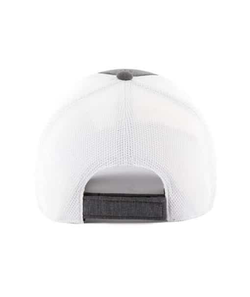 Detroit Lions 47 Brand Charcoal Haskell MVP White Mesh Adjustable Hat - Image 2