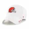 Cleveland Browns Women's 47 Brand White Miata Clean Up Adjustable Hat