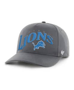 Detroit Lions 47 Brand Charcoal Wave RF Hitch Snapback Hat