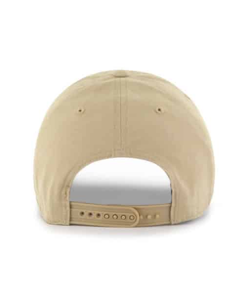 Cleveland Browns 47 Brand Vintage Khaki Ashford Clean Up Snapback Hat - Image 4
