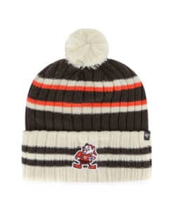 Cleveland Browns 47 Brand Brown No Huddle Cuff Knit Hat