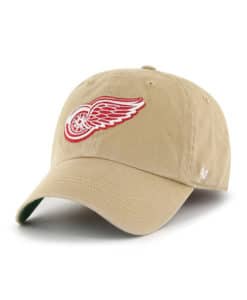 Detroit Red Wings 47 Brand Khaki Franchise Fitted Hat