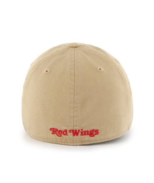 Detroit Red Wings 47 Brand Khaki Franchise Fitted Hat