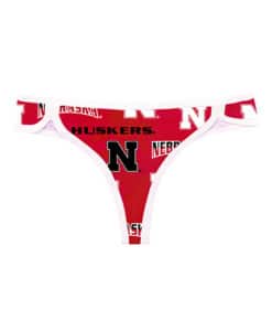 Nebraska Cornhuskers Ladies Breakthrough Knit Thong