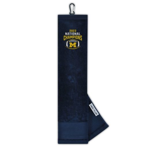 Michigan Wolverines 2023 National Champions 16"x24" Embroidered Golf Towel