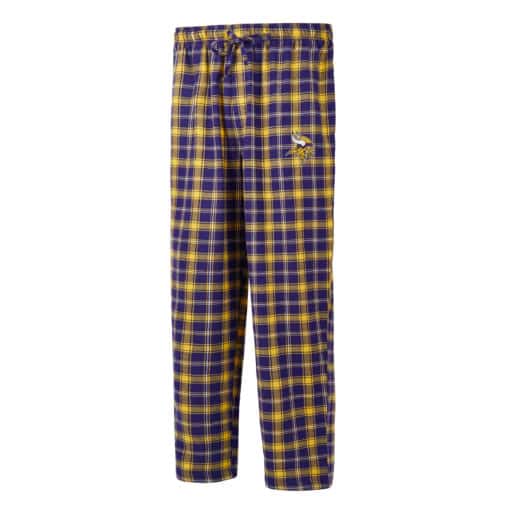 Minnesota Vikings Men's Ledger Purple Flannel Pajama Pants