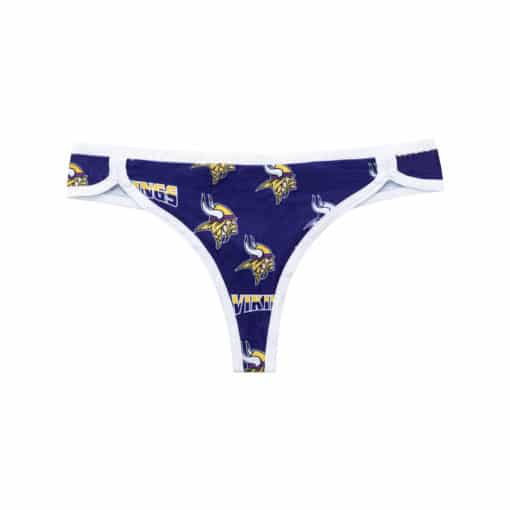 Minnesota Vikings Ladies Breakthrough Knit Thong