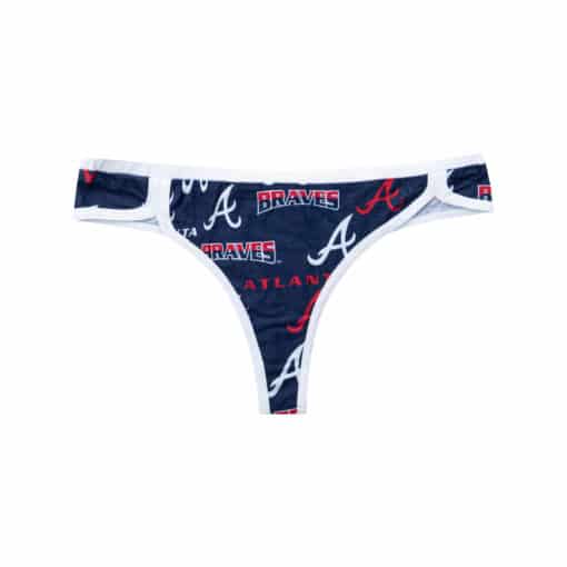 Atlanta Braves Ladies Breakthrough Knit Thong