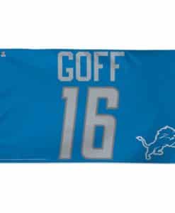 Detroit Lions Deluxe Jared Goff 3'x5' Flag