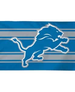 Detroit Lions Deluxe Stripes 3'x5' Flag
