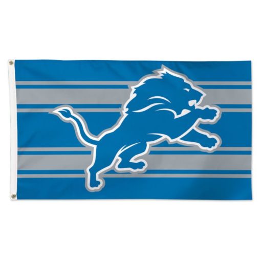 Detroit Lions Deluxe Stripes 3'x5' Flag