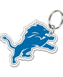 Detroit Lions Logo Premium Acrylic Key Ring
