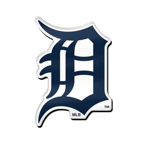 Detroit Tigers Acrylic Pin Jewelry Card