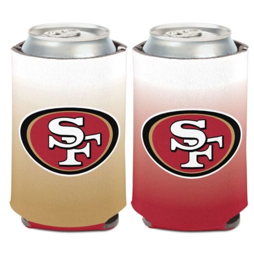 San Francisco 49ers 12 oz Color Dip Can Cooler Holder