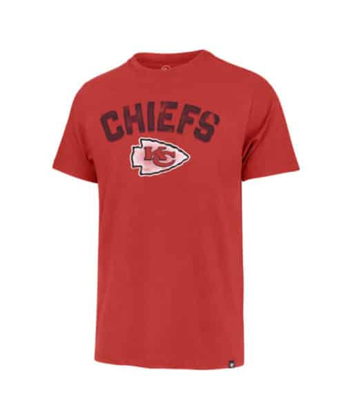 Kansas City Chiefs Men's 47 Brand Arch Franklin Red T-Shirt Tee