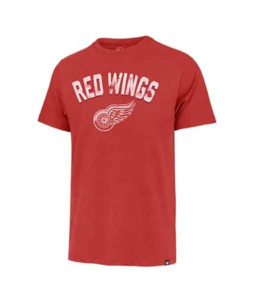 Detroit Red Wings Men's 47 Brand Red Arch Franklin T-Shirt Tee