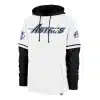 Houston Astros Men's 47 Brand Cooperstown White Shortstop Pullover Hoodie