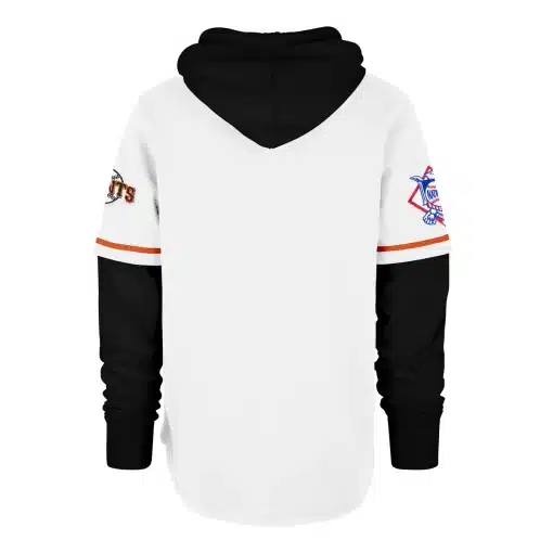 San Francisco Giants Men's 47 Brand Cooperstown White Shortstop Pullover Hoodie - Image 2