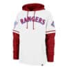 Texas Rangers Men's 47 Brand Cooperstown White Shortstop Pullover Hoodie
