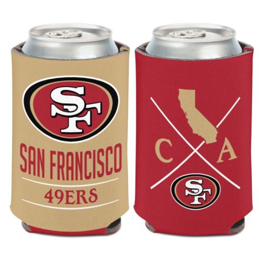 San Francisco 49ers 12 oz Hipster Can Cooler Holder