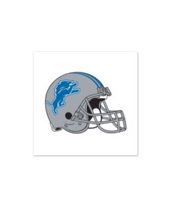 Detroit Lions Helmet Temporary Tattoos 4 Pack