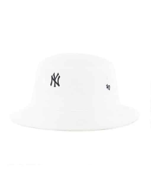 New York Yankees 47 Brand White Bucket Hat