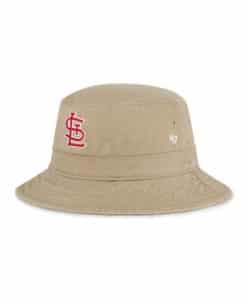 St. Louis Cardinals 47 Brand Khaki Bucket Hat