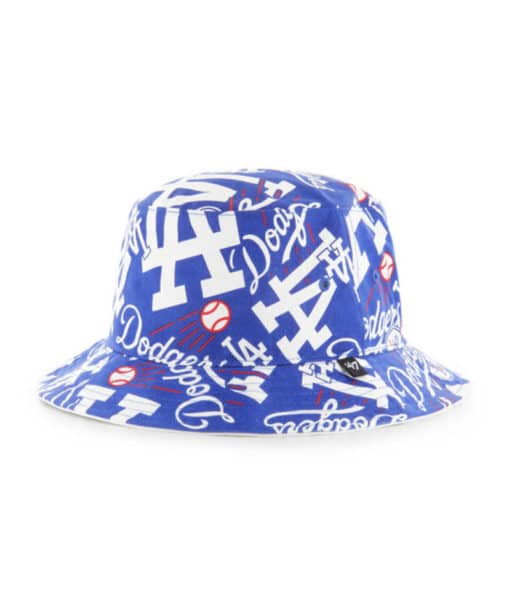 Los Angeles Dodgers 47 Brand Bravado Blue Bucket Hat