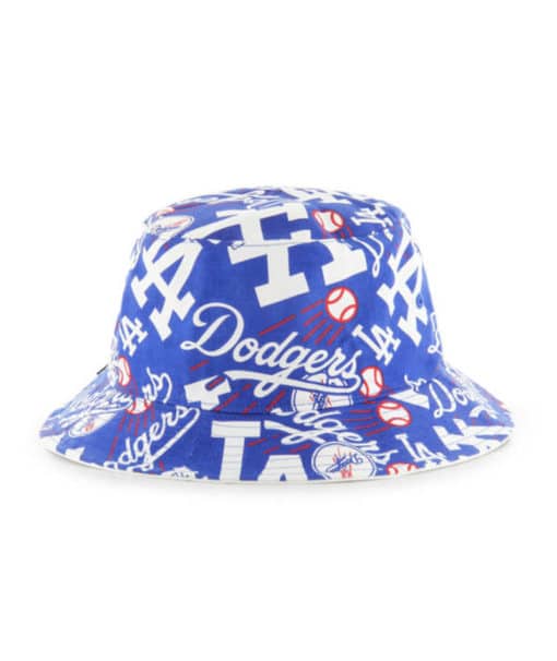 Los Angeles Dodgers 47 Brand Bravado Blue Bucket Hat