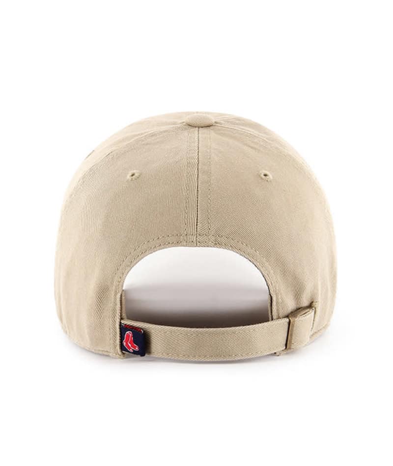 Boston Red Sox 47 Brand White Khaki Clean Up Adjustable Hat